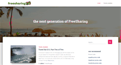 Desktop Screenshot of freesharing.org